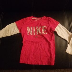 Girls Nike Long Sleeve shirt size 5